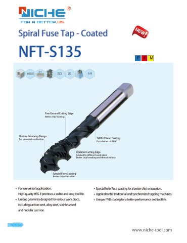 Taraud Performance Métrique...